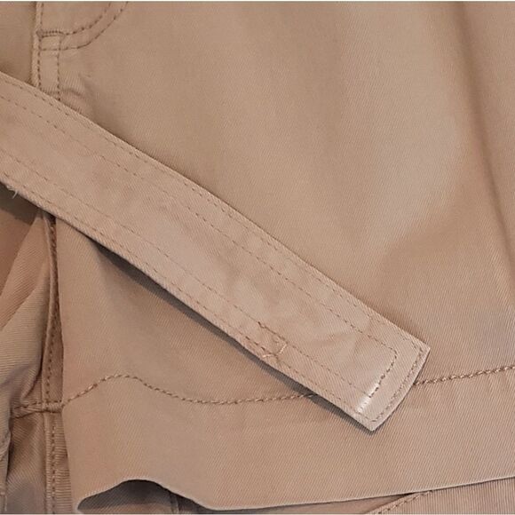 DL1961 Camile Paperbag Belted Khaki Shorts Size 30 NWT - Picture 10 of 10